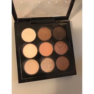 MAC 9 pod eyeshadow palette.